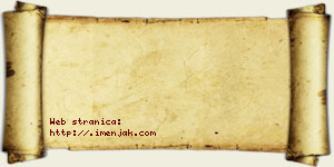 Mina Nešković vizit kartica